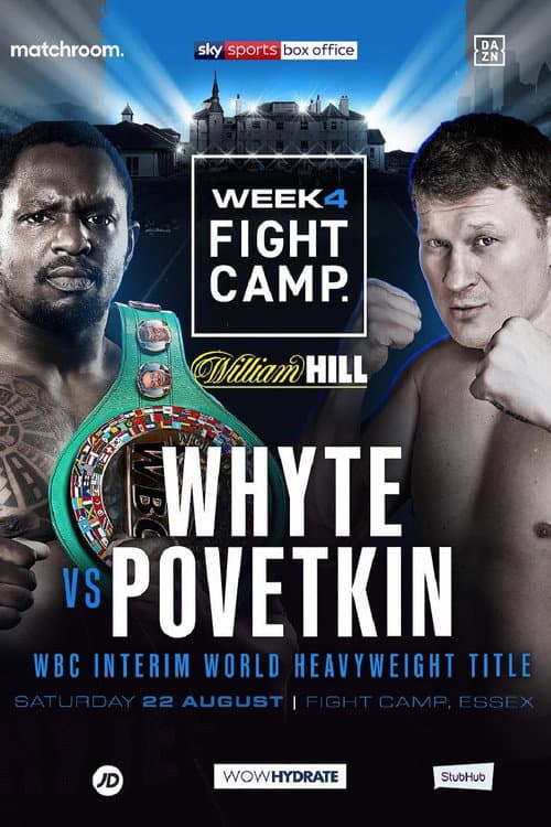 Постер: Dillian Whyte vs. Alexander Povetkin