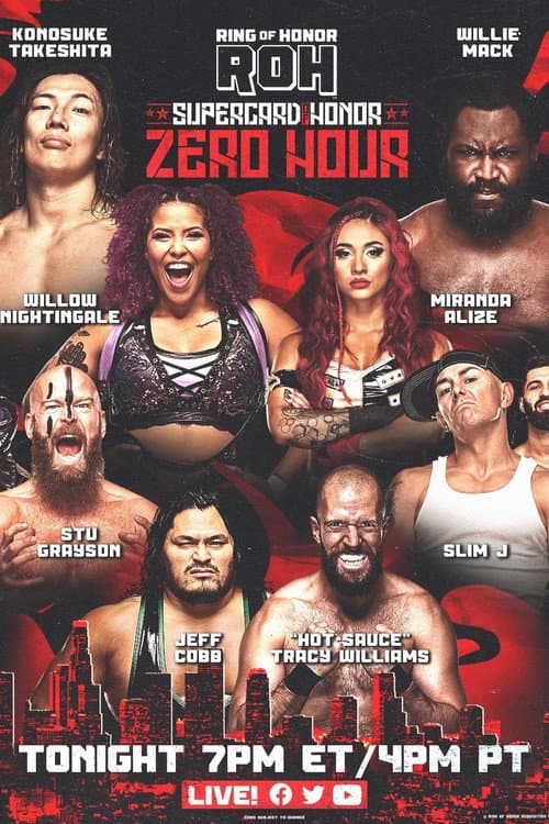 Постер: ROH: Supercard of Honor 2023: Zero Hour