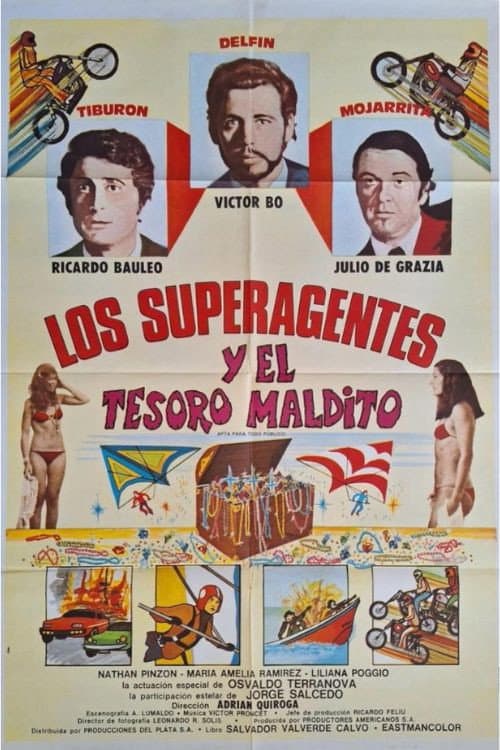 Постер: Los superagentes y el tesoro maldito