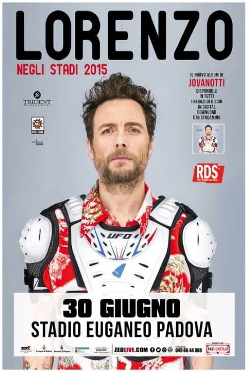 Постер: Lorenzo negli Stadi 2015