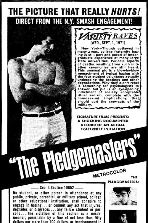 Постер: The Pledgemasters