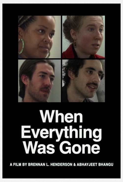 Постер: When Everything Was Gone