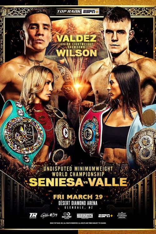Постер: Oscar Valdez vs. Liam Wilson