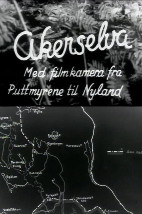 Постер: Oslofilm: Akerselva: Med filmkamera fra Puttmyrene til Nyland