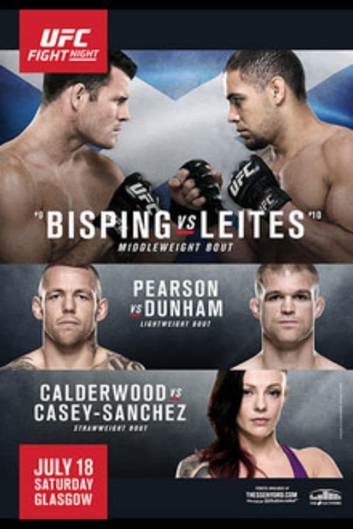Постер: UFC Fight Night 72: Bisping vs. Leites