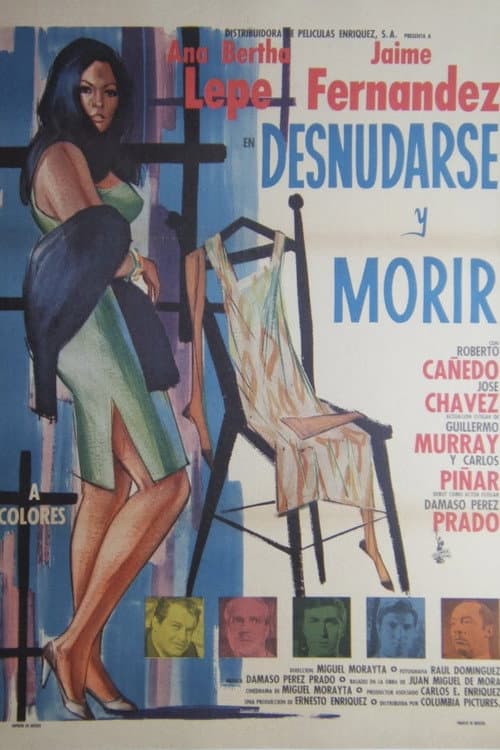 Постер: Desnudarse y morir