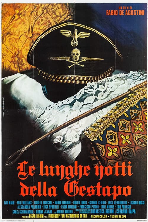 Постер: Le lunghe notti della Gestapo