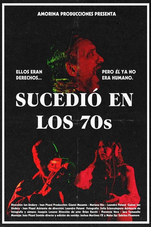 Постер: Sucedió en los 70's