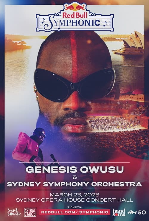 Постер: Red Bull Symphonic with Genesis Owusu and Sydney Symphony Orchestra