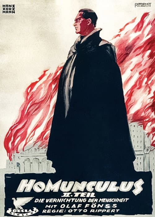 Постер: Homunculus, 5. Teil: Die Vernichtung der Menschheit