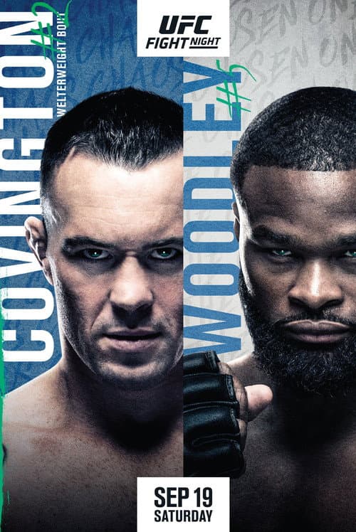 Постер: UFC Fight Night 178: Covington vs. Woodley