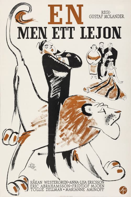Постер: En, men ett lejon