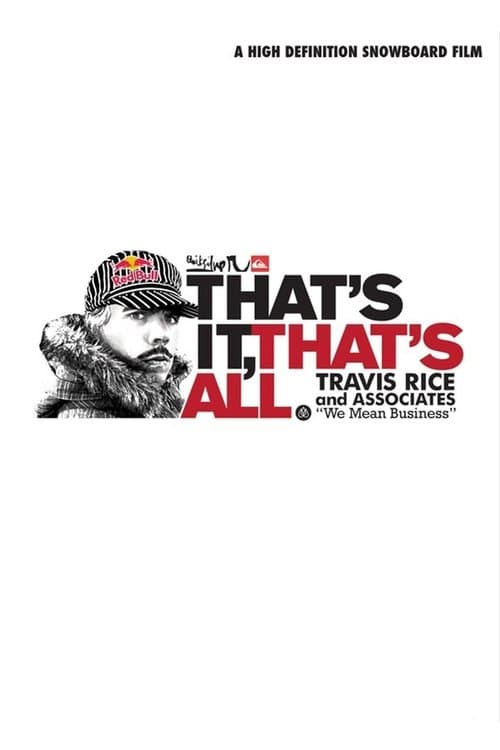 Постер: That's It, That's All