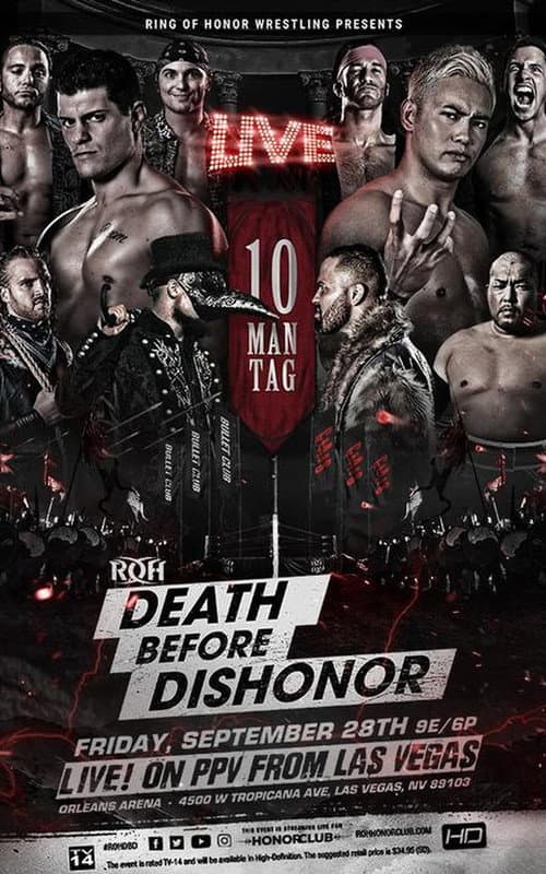 Постер: ROH: Death Before Dishonor XVI