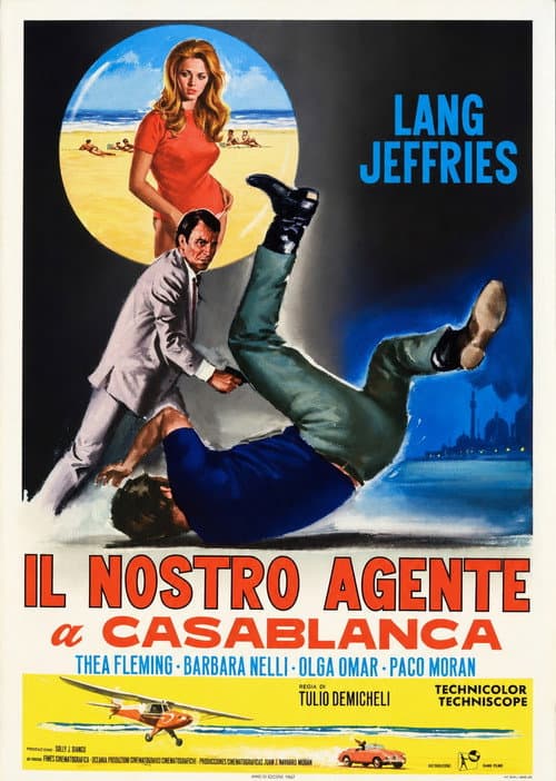 Постер: Il nostro agente a Casablanca