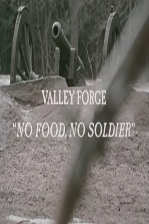 Постер: Valley Forge: "No Food, No Soldier"
