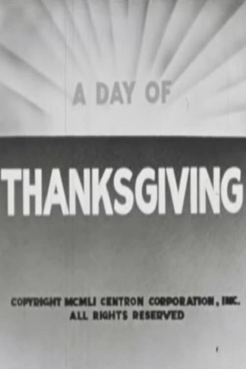 Постер: A Day Of Thanksgiving