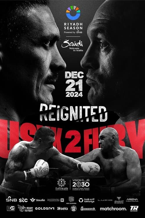 Постер: Oleksandr Usyk vs. Tyson Fury II