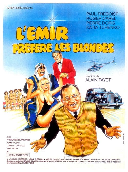 Постер: L'émir préfère les blondes