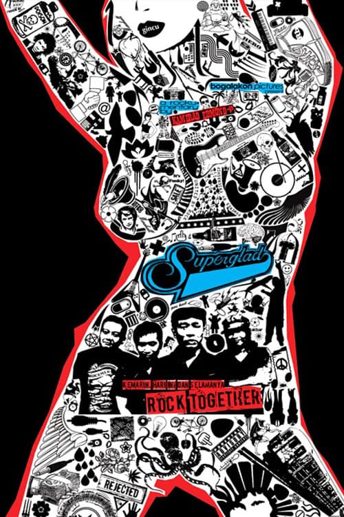 Постер: Superglad - Kemarin, Hari Ini dan Selamanya, Rock Together