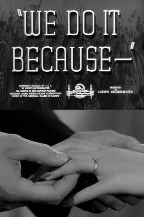Постер: We Do It Because