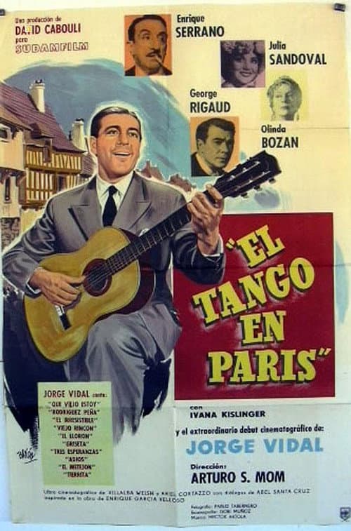 Постер: El tango en París