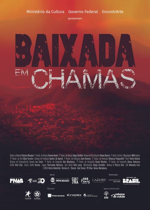 Постер: Baixada em Chamas