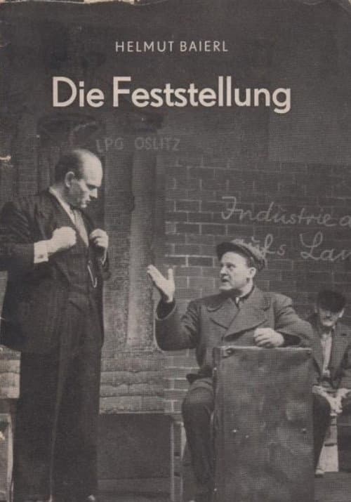 Постер: Die Feststellung