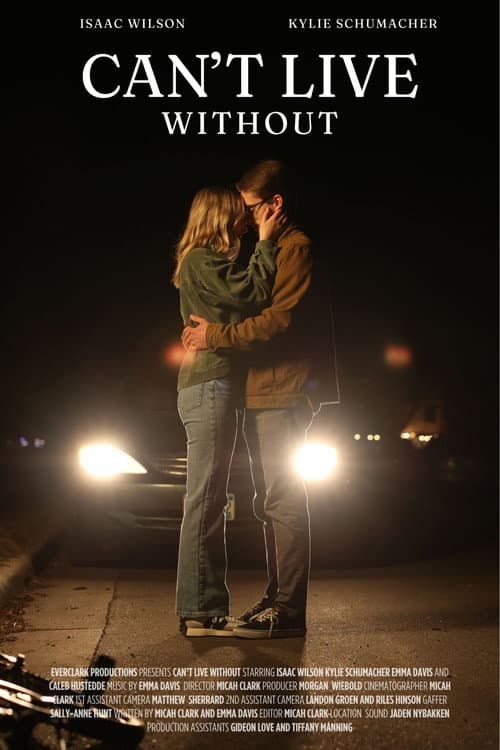 Постер: Can't Live Without