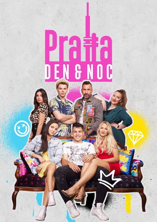 Постер: Praha - den & noc