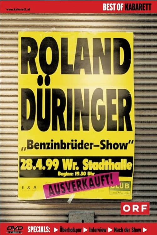 Постер: Roland Düringer: Benzinbrüder-Show