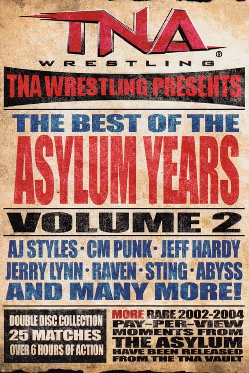 Постер: TNA: Best of the Asylum Years, Vol 2