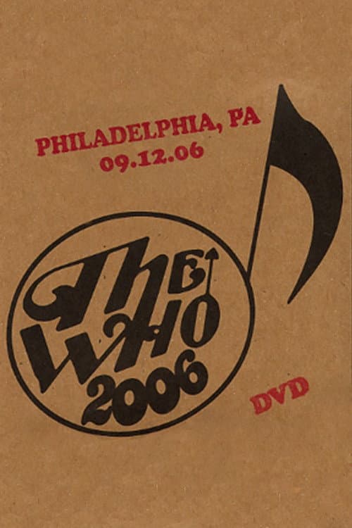 Постер: The Who: Philadelphia 9/12/2006