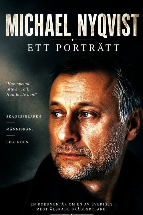 Постер: Michael Nyqvist - Ett porträtt