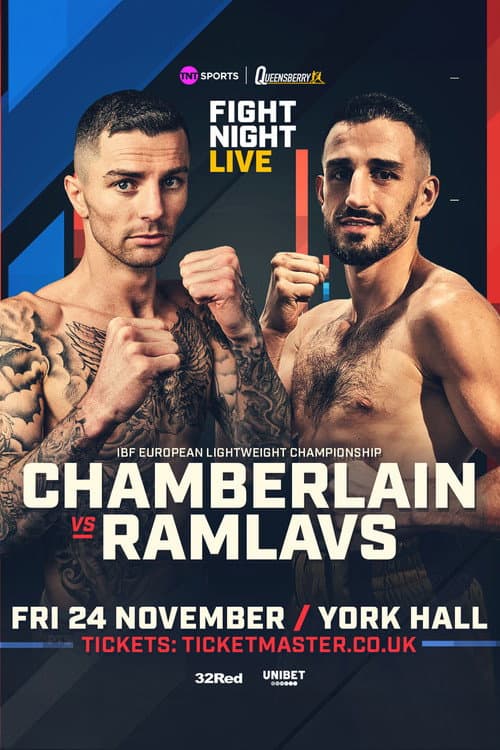 Постер: Mark Chamberlain vs. Artjoms Ramlavs
