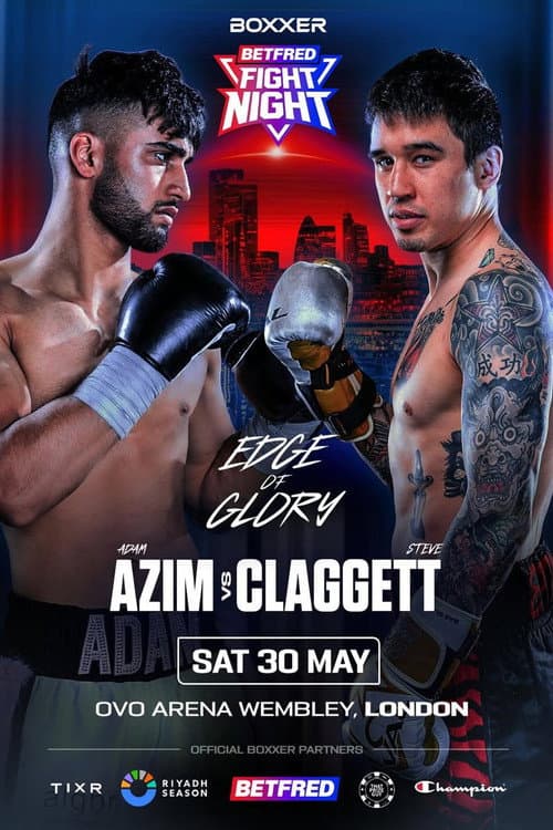 Постер: Adam Azim vs. Steve Claggett