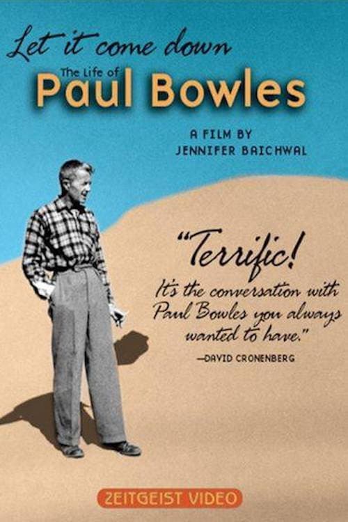 Постер: Let It Come Down: The Life of Paul Bowles