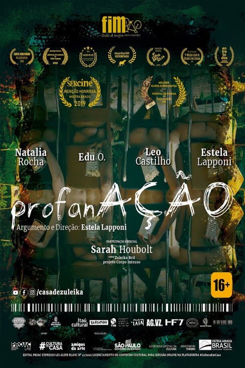 Постер: profanAÇÃO