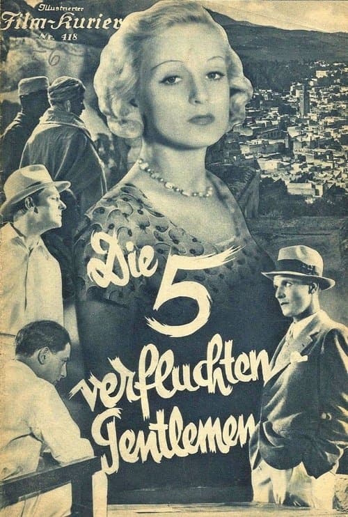 Постер: Die fünf verfluchten Gentlemen