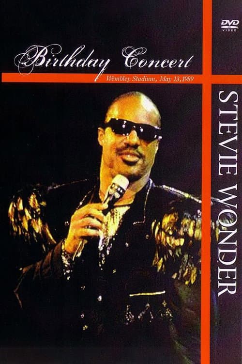 Постер: Stevie Wonder - Live at Wembley Stadium - London England 1989