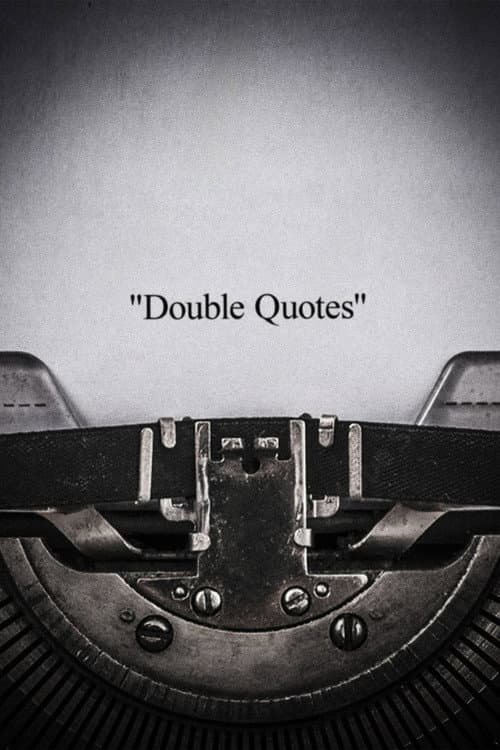 Постер: Double Quotes