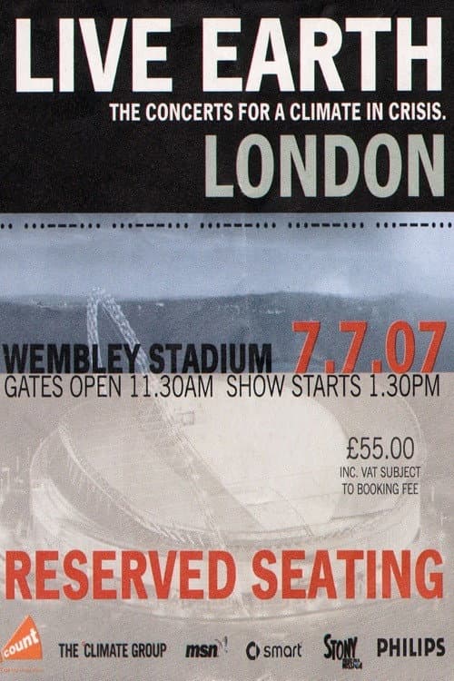 Постер: Genesis - Live Earth London 2007