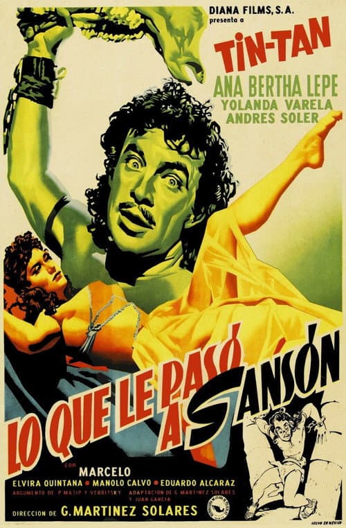 Постер: Lo que le pasó a Sansón