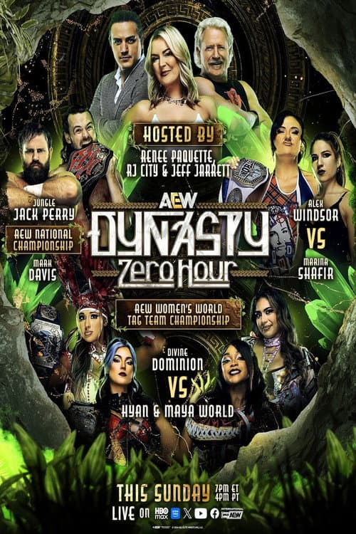 Постер: AEW Dynasty 2026: Zero Hour