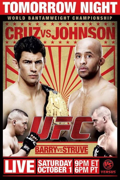 Постер: UFC on Versus 6: Cruz vs. Johnson