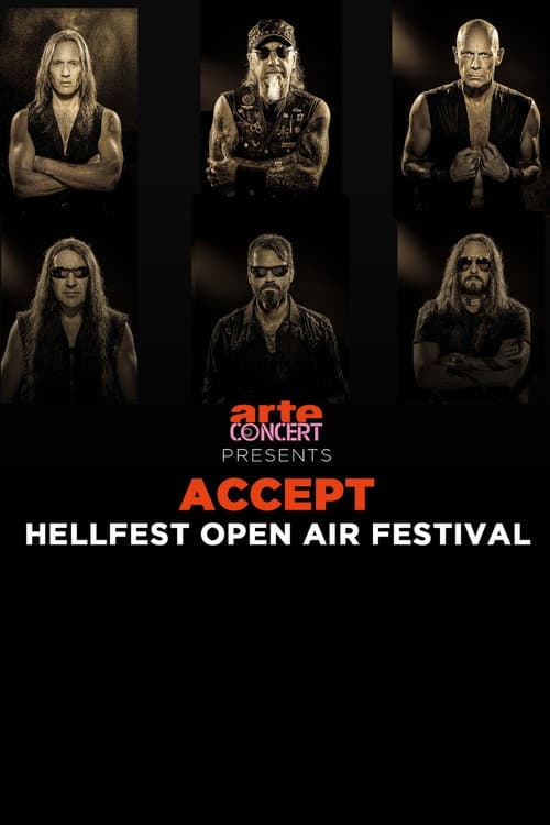 Постер: Accept - Hellfest 2024