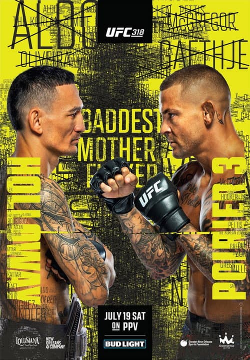 Постер: UFC 318: Holloway vs. Poirier 3