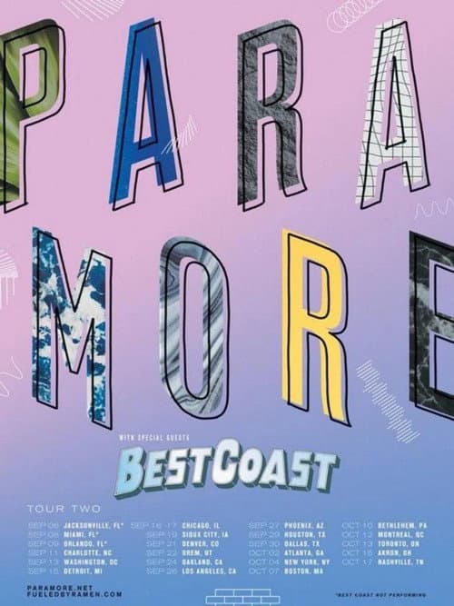 Постер: Paramore: AL Tour - Live From Paris