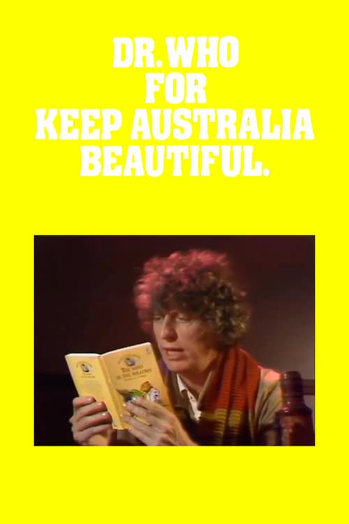 Постер: Dr. Who For Keep Australia Beautiful