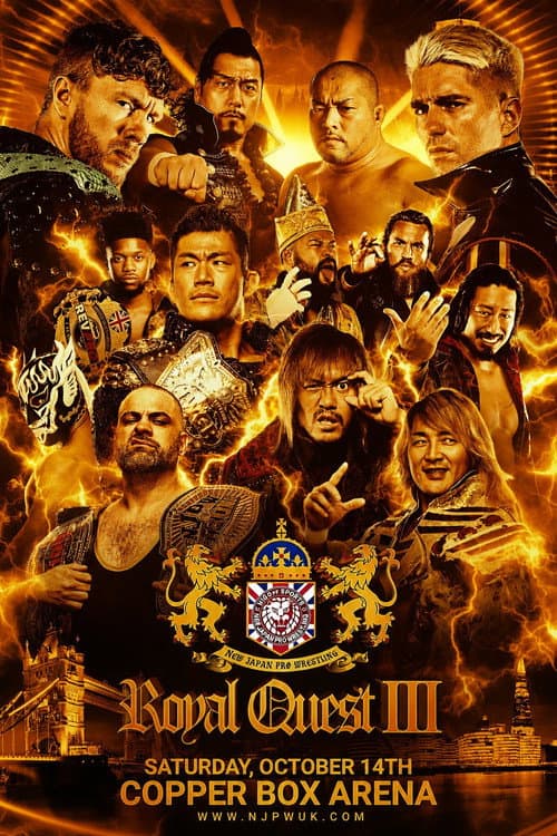 Постер: NJPW Royal Quest III